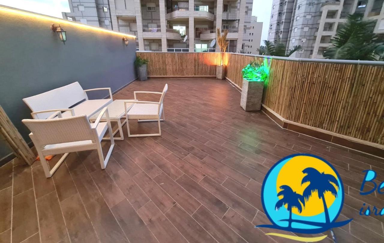 Beach Suite Israel- Private Jacuzzi Garden Suite & Gym, 3 Min Walk To Beach ביץ סוייט ישראל- ג'קוזי פרטי בגינה 3 דקות הליכה לים וחדר כושר Asjkelon Buitenkant foto